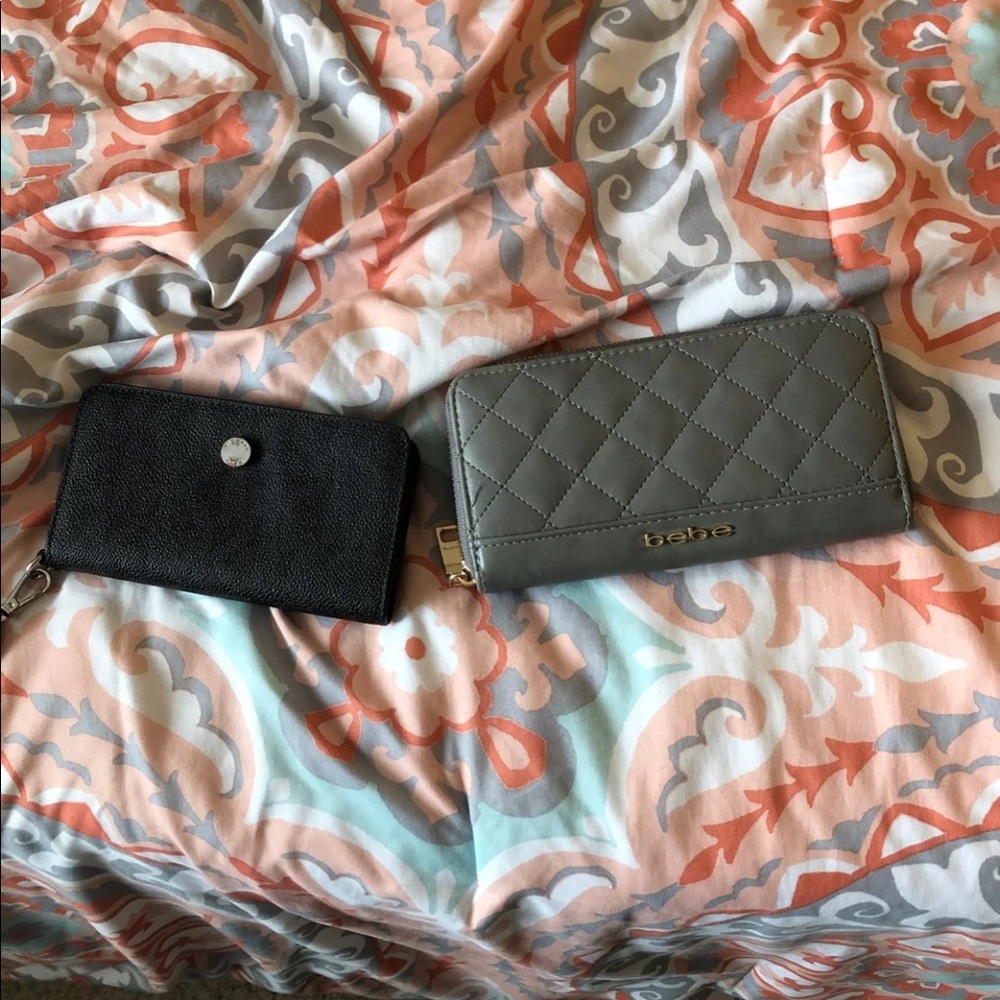 Michael kors and Bebe wallet